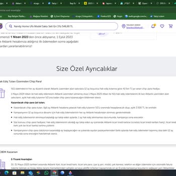 Akbank Kampanya Şartlarına Uymuyor, Çip Para Ödemeleri Yapılmıyor