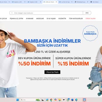 LCW Kampanya Şartları Açıkça Belirtilmiyor, Mağduriyet Yaşadım