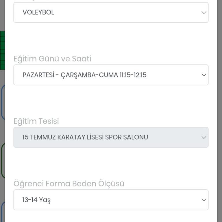 Spor Okulu Kayıt Sisteminde Karşılaşılan Teknik Sorunlar ve Kontenjan Problemi