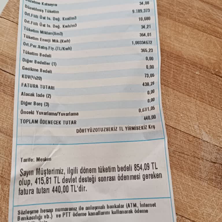 Doğalgaz Faturasında Şeffaflık Ve Devlet Desteği Konusunda Şüphe