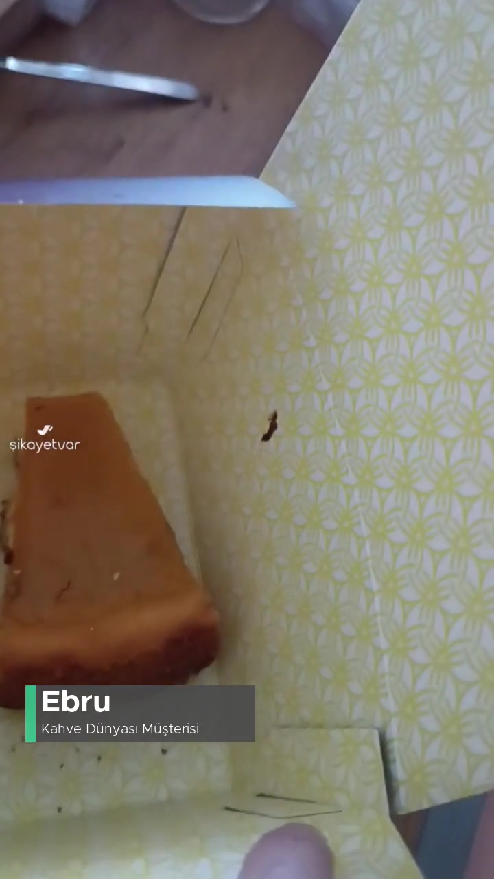 Burda 17 AVM Kahve Dünyası Bozuk Cheesecake Satışı! videonun kapak resmi