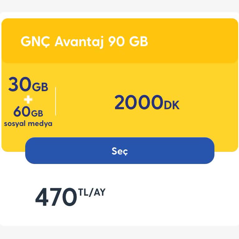 Daha Uygun Fiyatlı Tarifeden Haberdar Edilmedim, Yüksek Ücretli Pakete Yönlendirildim