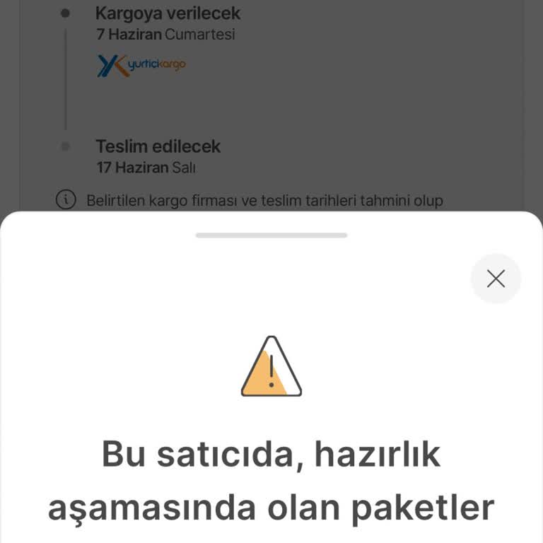 Teslimat Tarihi Ve Adres Değişikliği Sorununa Çözüm Bulunmuyor
