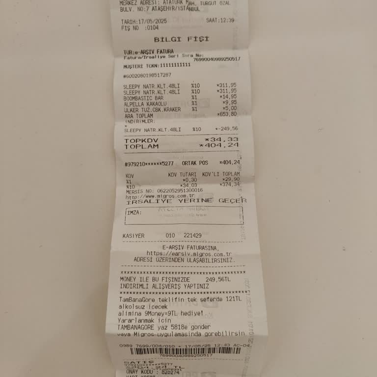 Migros'ta 1 Alana 1 Bedava Kampanyasında Fazla Ücret Alındı