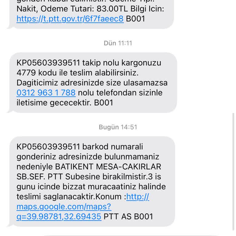 Evdeyken Teslim Edilmeyen Kargo Ve Çözüm Bulamayan Müşteri Hizmetleri