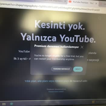 Trendyol Plus'tan Gelen Youtube Premium Kodu Çalışmıyor, Çözüm Yok!