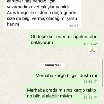 Satın Alınan Ürünün Gönderilmemesi Ve İletişim Sorunu
