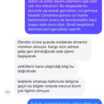 Sipariş İptal Talebim Göz Ardı Edildi, Mağdur Edildim