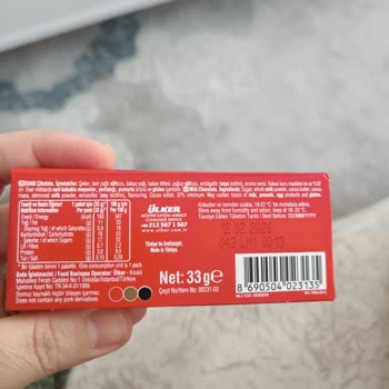 Taze Olmayan Ülker Napoliten Çikolata Çocuğum İçin Risk Oluşturdu