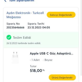 Turkcell Pasaj'dan Aldığım Ürünün Teknik Servis Sürecinde Yaşanan Belirsizlik
