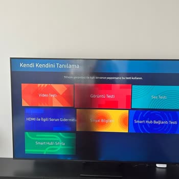 Samsung Televizyonda Garanti Kapsamında Çözülmeyen Ekran Sorunu