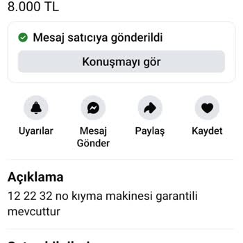 Facebook Marketplace'te Ürünüm Gönderilmedi Ve Yanıltıcı Bilgi Verildi