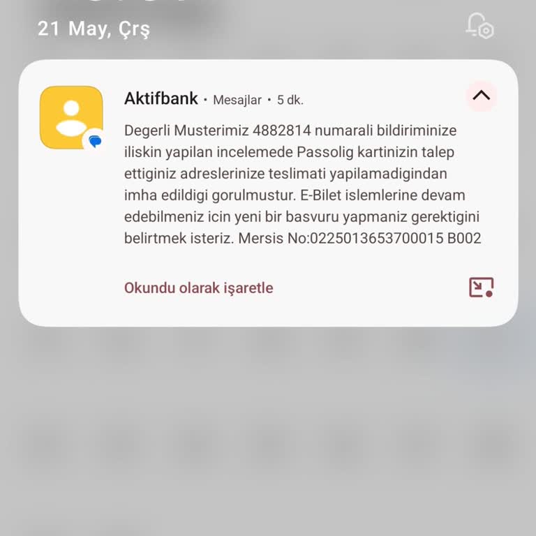 Passolig Kart Teslimatında Adres Bulunamadı Bahanesiyle Yaşanan Mağduriyet
