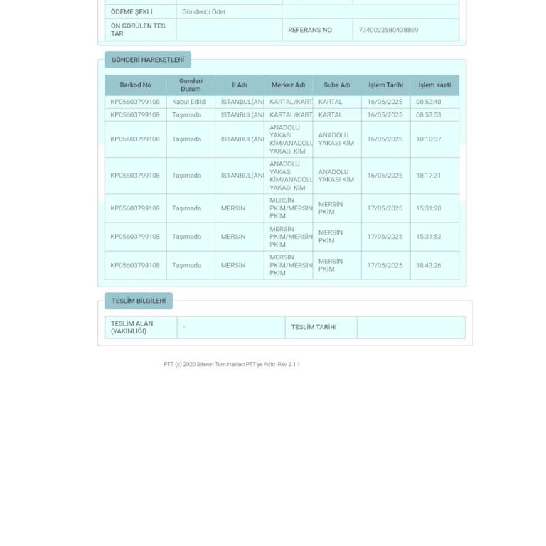 İade Kargom Günlerdir Teslim Edilmiyor, İletişim Kuramıyorum
