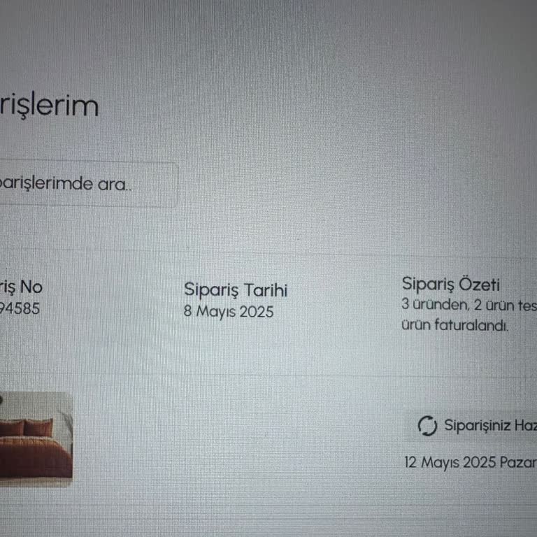 Anneler Günü Siparişim Zamanında Ulaşmadı Ve İletişim Kurulamadı