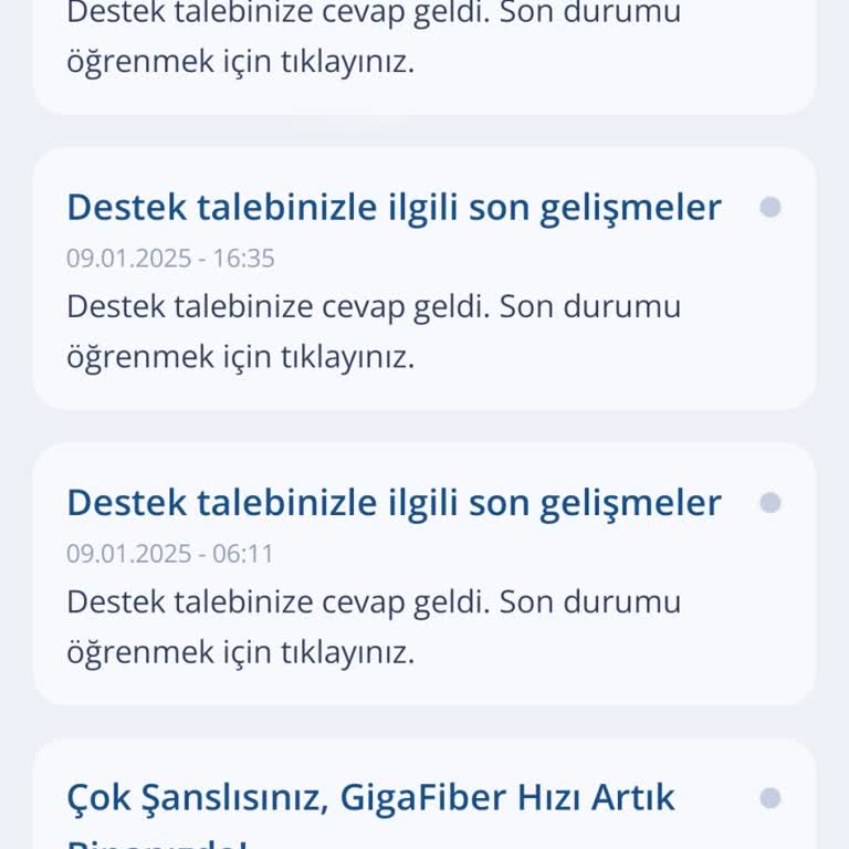 Gigafiber Randevusu İçin Aylarca Bekletiliyorum, Mağdurum!