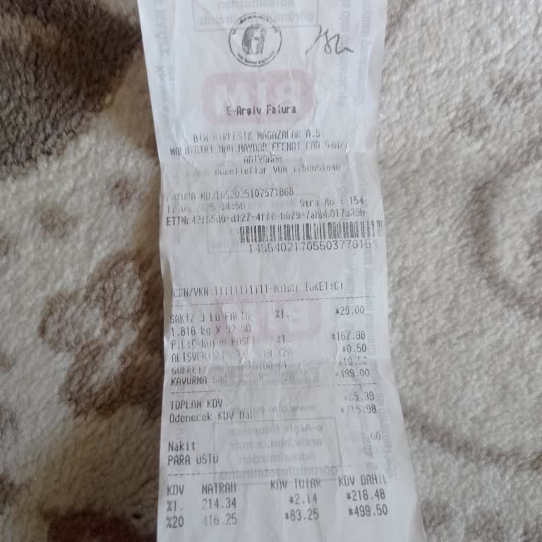 BİM Mağazasında İki Kez Ödeme Alındı Param İade Edilmiyor