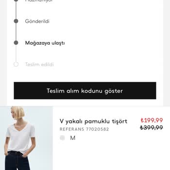 Mango Emaar AVM'de Online Sipariş Teslimatı Ve İade Sorunu