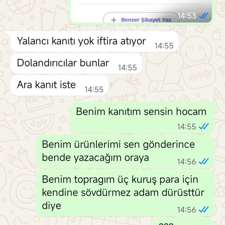 Sipariş Sonrası Ürün Ve Para İadesi Yapılmadı, Mağdur Edildim