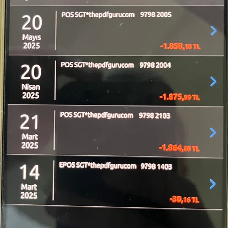 Bilgim Dışında Üç Kez Yüksek Tutar Çekildi, Üyelik İptali Ve Para İadesi Talebim Var