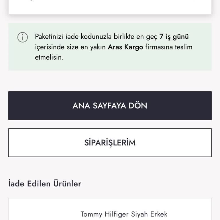 İade Sürecinde Yaşanan Sorun Nedeniyle İstenmeyen Ürünle Kaldım