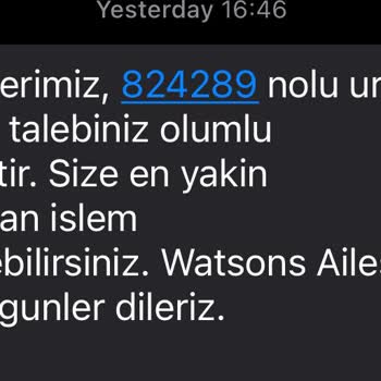 Watsons Emaar AVM'de Çalışan İlgisizliği Ve Agresif Tavır Mağduriyetim