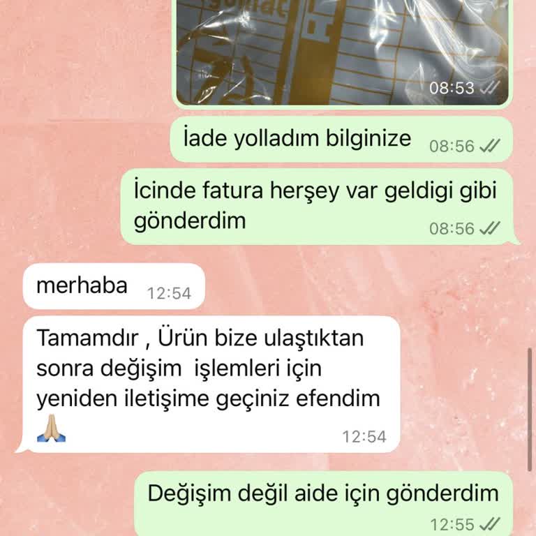 Defolu Ürün İadesi Yapılmıyor, İletişim Sorunu Yaşanıyor