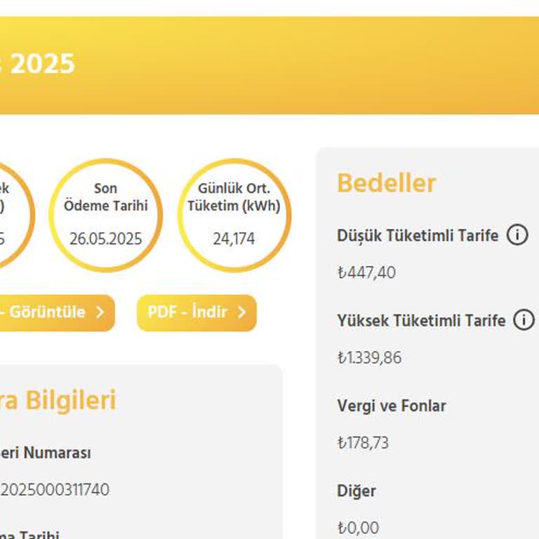 Abonelik Değişiminde Fahiş Elektrik Faturası Şoku