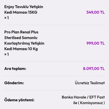 Havale/EFT İle Ödeme Sonrası İletişimsizlik Ve İade Sorunu