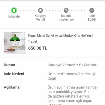 Arızalı Ürün Ve Sorumsuz İade Süreciyle Mağduriyet