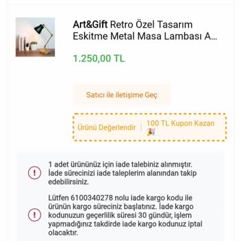 Arızalı Ürün Ve Sorumsuz İade Süreciyle Mağduriyet