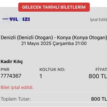 Bilet İadesi Beklenenden Uzun Sürdü