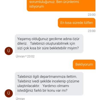 Migros'tan Aldığım Sipariş Hazırlanmadı, Bilgilendirme Yapılmadı