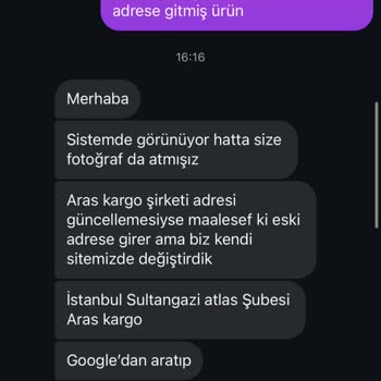 Adres Değişikliği Talebim Dikkate Alınmadı, Ürün Eski Adrese Gönderildi