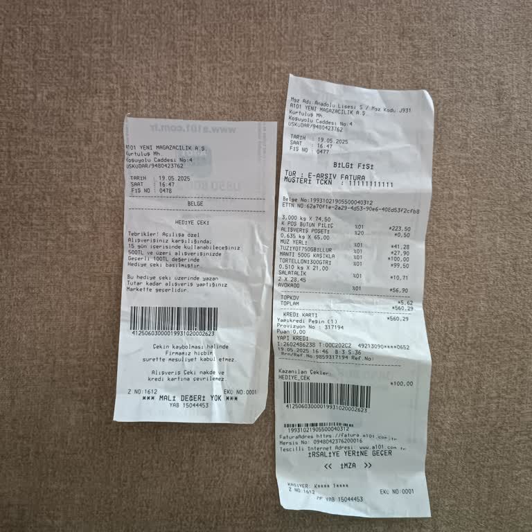 A101 Hediye Çeki Kullanım Koşulları Alışveriş Sonrası Değişti