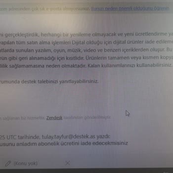 Kitup Üyelik Ve Kitap Ücretlerinin İadesi Yapılmıyor