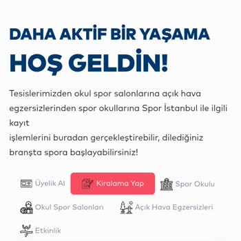 İBB Spor Tesisleri Uygulamasında Anket Hatası Nedeniyle Üyelik Sorunu