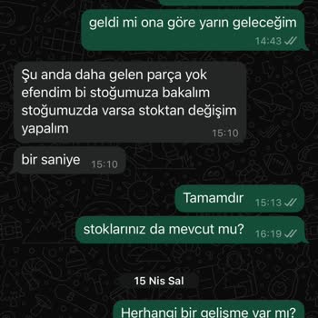 Bakım Sonrası Sinyal Arızası Ve Parça Temininde İletişim Sorunu