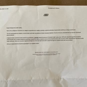 Skechers Ayakkabı Kısa Sürede Deforme Oldu Mağaza Sorumluluk Almadı