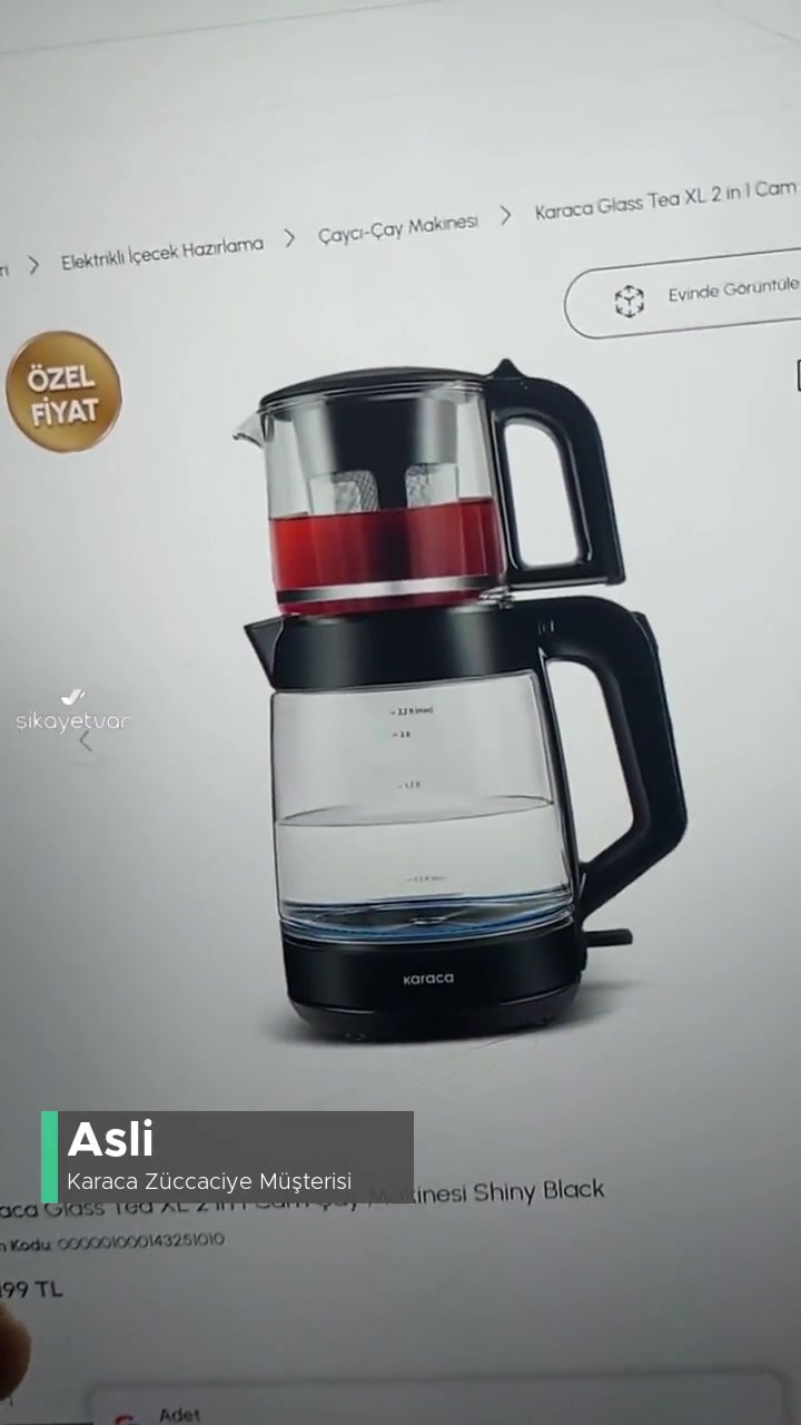 Karaca Hatalı Ürünü İade Kabul Etmiyor, Tüketiciyi Mağdur Ediyor! videonun kapak resmi