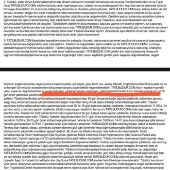 Turun Son Anda İptali Nedeniyle Mağduriyet Ve Masraflarımızın Karşılanmaması