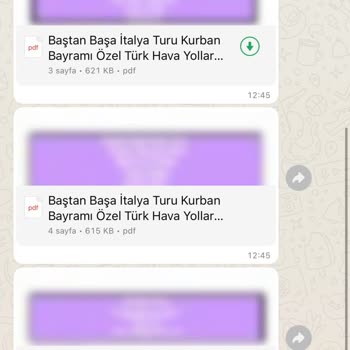 Turun Son Anda İptali Nedeniyle Mağduriyet Ve Masraflarımızın Karşılanmaması