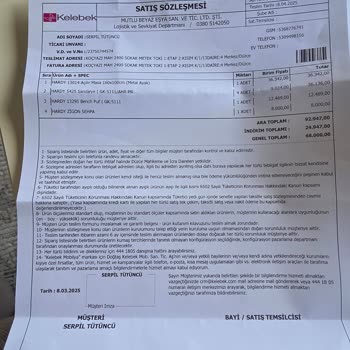 Teslim Edilmeyen Mobilya Ve Eksik Parça Sorunu