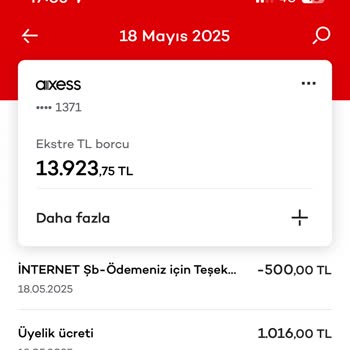 Kredi Kartı Üyelik Ücretinin Yasal Gerekçelerle İadesi Talebi