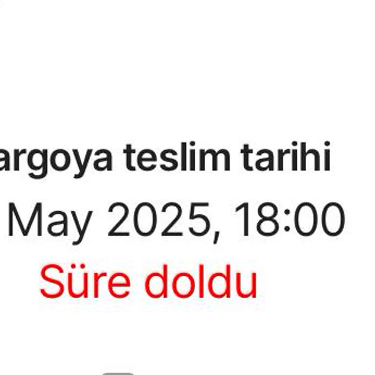 Kargo Firmasının Teslimat Ve İletişim Sorunları
