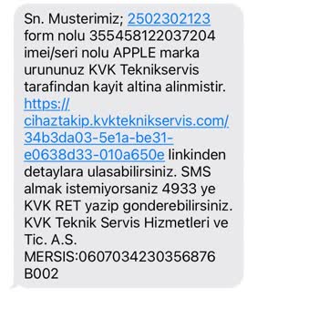 Teknik Servisten Bilgi Alamıyorum Telefonumun Durumu Belirsiz