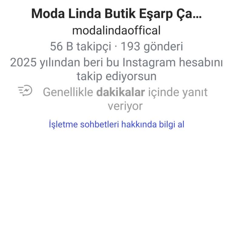 Moda Linda Butik İadeyi Yapmadı