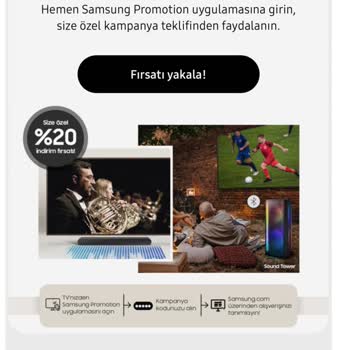 Samsung Soundbar İndirim Çeki Sorunu: 3 Gündür Çözülmedi