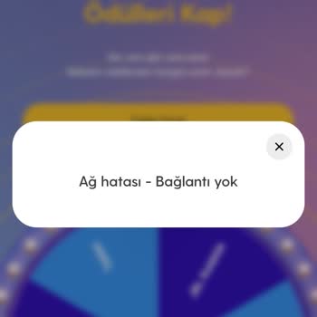 Turkcell Yanımda Çarkı Çevir Kazan Kampanyasında Sürekli Hata Alıyorum