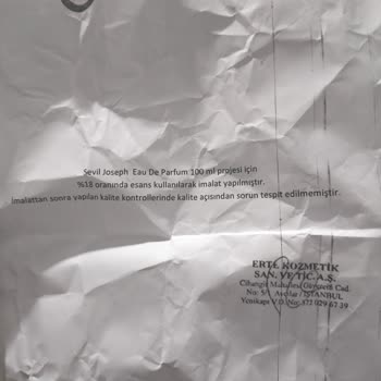 Aldığım Parfümün Kokusu Yok, Mağaza Çözüm Sunmadı